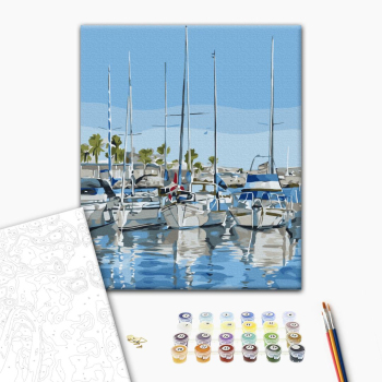 Картина по номерам Пейзажі - Морське життя © Iryna Ponna