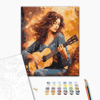 Картина по номерам Люди на картинах - Осіння балада