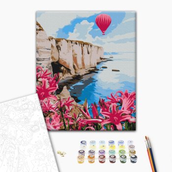 Картина по номерам Пейзажі - Розовый воздушный шар