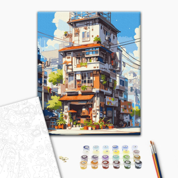 Картина по номерам Города - Токійські апартаменти