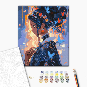 Картина по номерам Люди на картинах - Розквіт душі