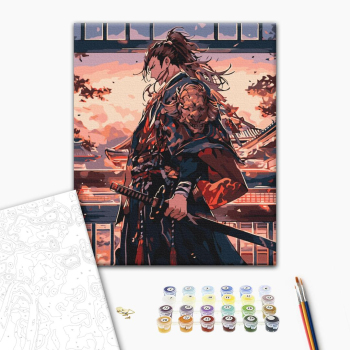 Картина по номерам Люди на картинах - Самурай