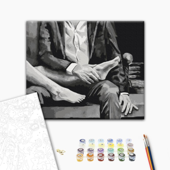 Картина по номерам Люди на картинах - Мова тіла 2 © Anna Esthete