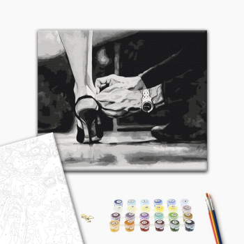 Картина по номерам Люди на картинах - Мова тіла 3 © Anna Esthete