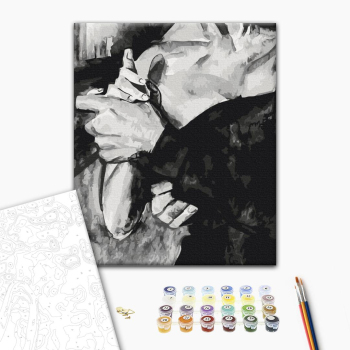 Картина по номерам Люди на картинах - Мова тіла 1 © Anna Esthete