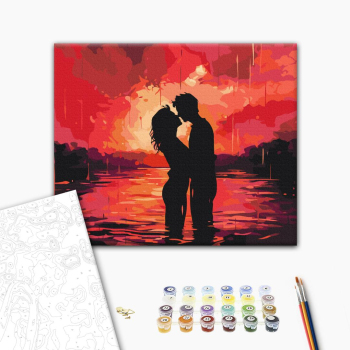 Картина по номерам Люди на картинах - Shades of Passion