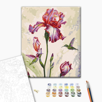 Картина по номерам Квіти - Ранкове побачення © Anna Steshenko