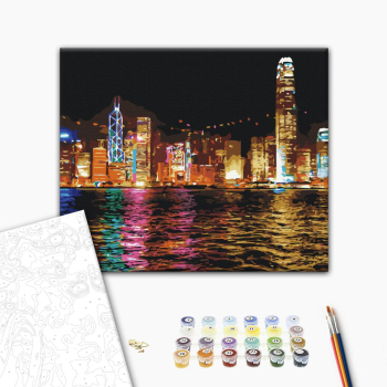 Ночной Гонконг