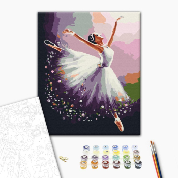 Картина по номерам Люди на картинах - Чарівна балерина