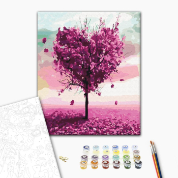 Картина по номерам Пейзажі - Дерево кохання