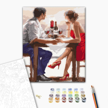 Картина по номерам Романтика - Побачення