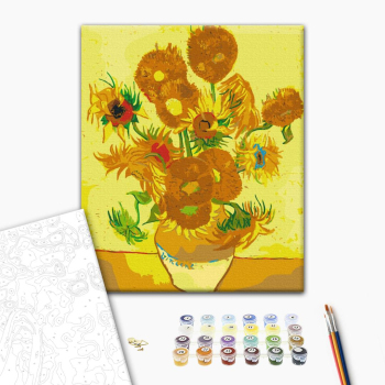 Картина по номерам Репродукції художників - Соняшники. Репродукція