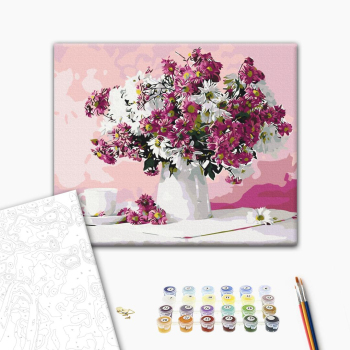 Натюрморт в розовых тонах