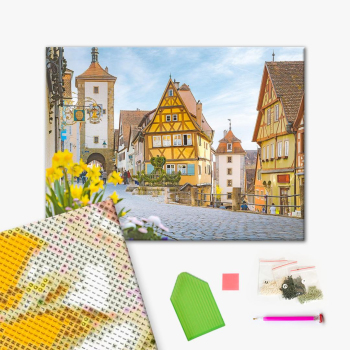 Яркий день в городке