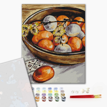 Пасхальные яйца и верба © Карина Зимина