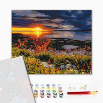 Картина по номерам Преміум картини - Недоторкана природа