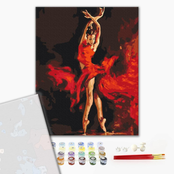 Картина по номерам Преміум картини - У танці