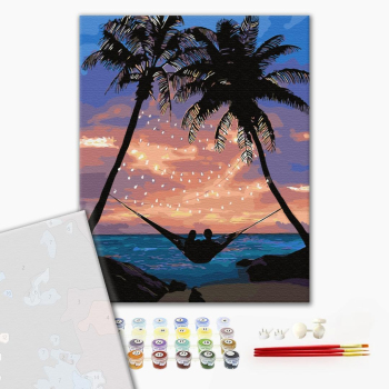 Картина по номерам Преміум картини - Романтичне побачення на островах