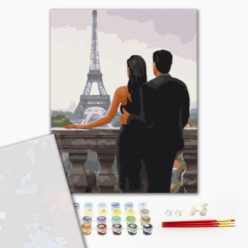 Картина по номерам Преміум картини - Бажаний Париж