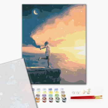 Картина по номерам Преміум картини - Космічний політ