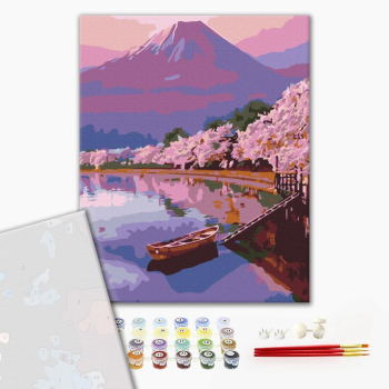 Картина по номерам Преміум картини - Ранкове узбережжя