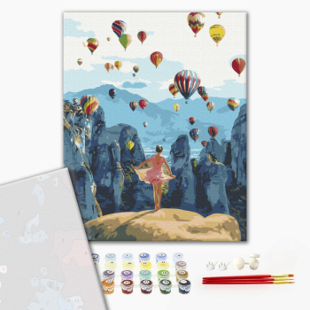 Картина по номерам Преміум картини - Повітряні мрії