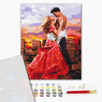 Картина по номерам Преміум картини - Мексиканська пристрасть