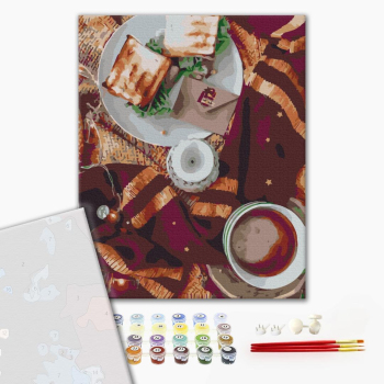 Картина по номерам Преміум картини - Лист з Хогвартсу © Eka Udaltsova