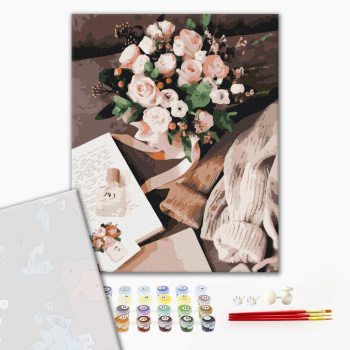 Картина по номерам Преміум картини - Аромат квітів