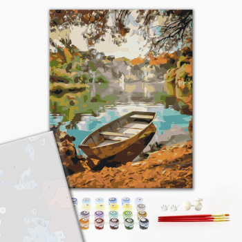 Картина по номерам Преміум картини - Попереду риболовля