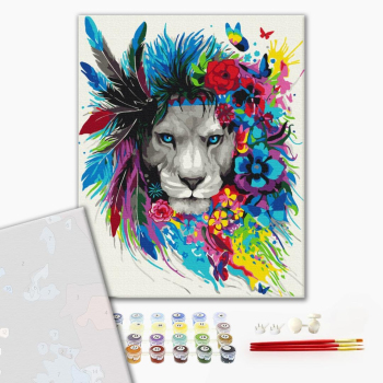 Картина по номерам Преміум картини - Зірке око