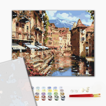 Картина по номерам Преміум картини - Австрійське містечко