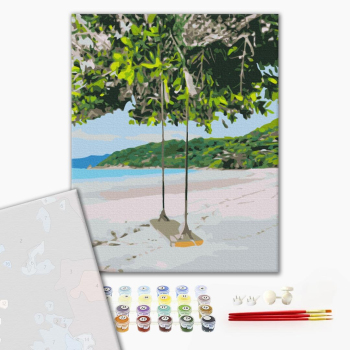 Картина по номерам Преміум картини - Райський куточок