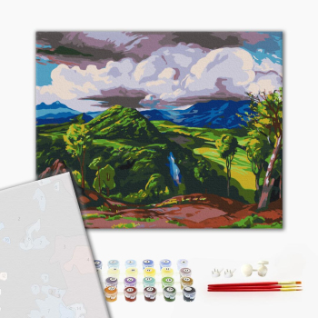 Картина по номерам Преміум картини - Долина Піуамо. Доктор Атл, Херардо Мурільо