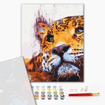 Картина по номерам Преміум картини - Малюнок хижака