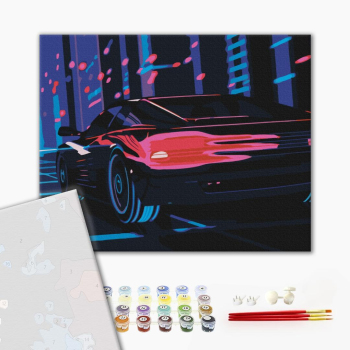 Картина по номерам Преміум картини - Швидкість