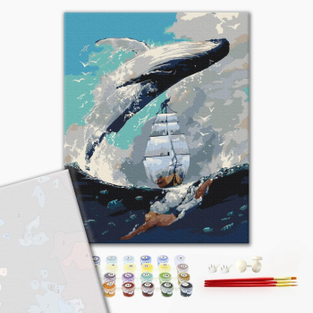 Картина по номерам Преміум картини - Господар моря