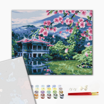 Картина по номерам Преміум картини - Подих Японії