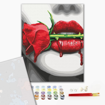 Картина по номерам Преміум картини - Шипи пристрасті