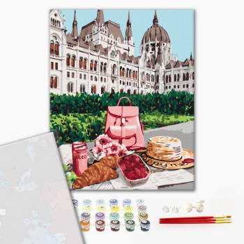 Картина по номерам Преміум картини - Пікнік в Будапешті