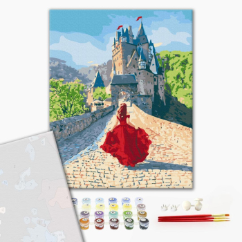 Картина по номерам Преміум картини - Принцеса