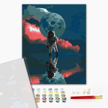 Картина по номерам Преміум картини - День на місяці