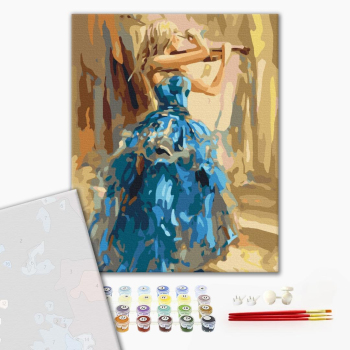 Картина по номерам Преміум картини - Музична прима