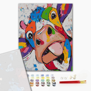 Картина по номерам Преміум картини - Веселкова Мілка