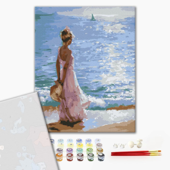 Картина по номерам Преміум картини - Маленька Асоль