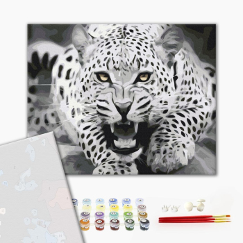 Картина по номерам Преміум картини - Хижак в русі