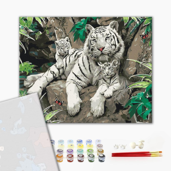 Картина по номерам Преміум картини - Сім'я господарів