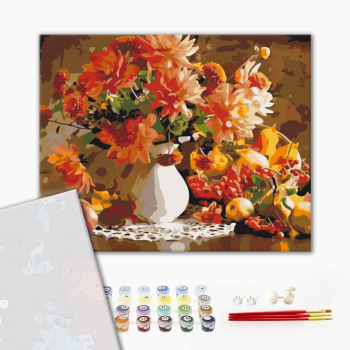 Картина по номерам Преміум картини - Натюрморт осені