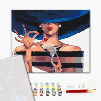 Картина по номерам Преміум картини - Космополітен
