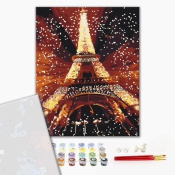 Картина по номерам Преміум картини - Свято в Парижі